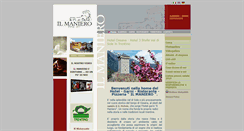 Desktop Screenshot of ilmanierovaldisole.it